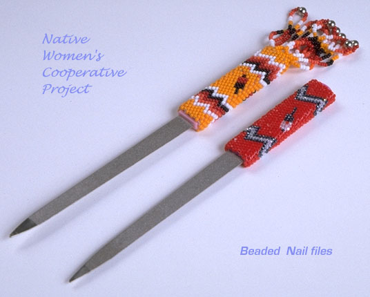 Beaded Nail Files