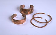 copper bracelets